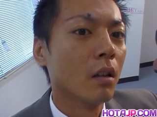 Nao kirishima hút lời nói láo và là fucked lược