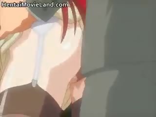 Beguiling raudonplaukiai anime ypatybė gauna smulkus pagrobimas part4